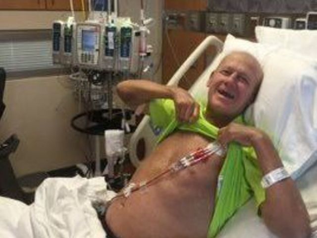 Sager in good spirits during bone marrow transplant