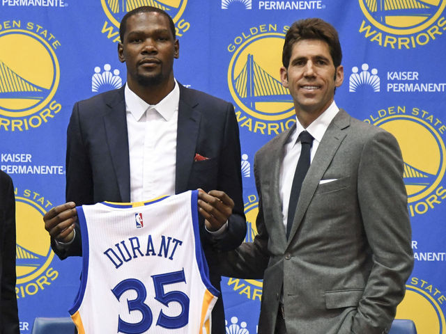 GM Myers tempers expectations for Warriors
