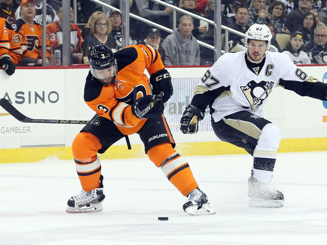 Flyers' Gudas week to week with upper-body injury