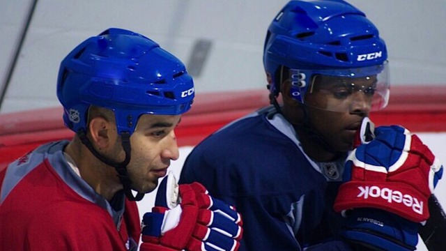 Subban posts Gomez tribute with Canadiens logo removed