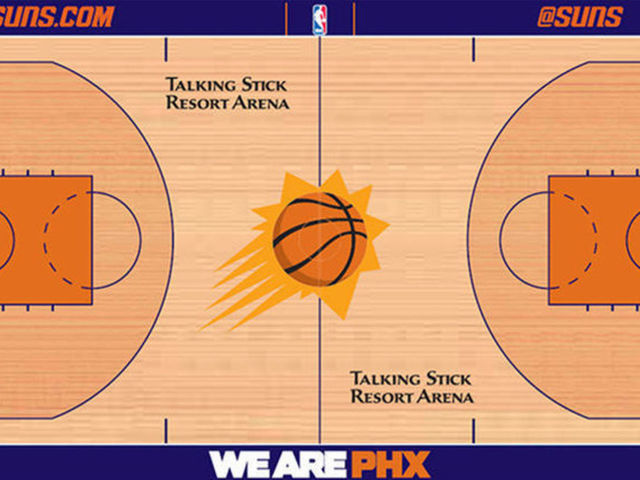 Suns bring back purple border in new court design; fans approve