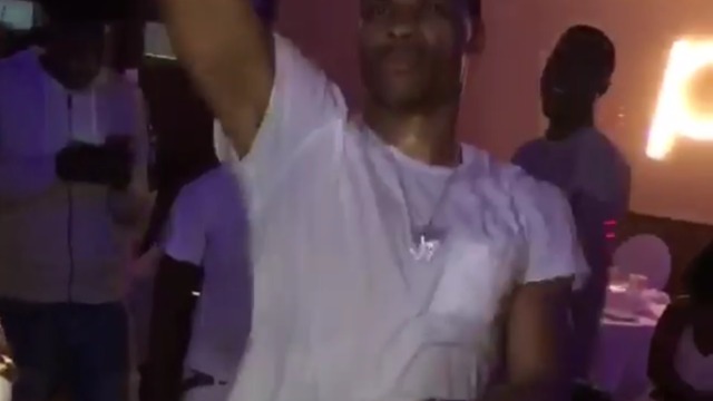 Westbrook grooves to 'Ghetto' by 2 Chainz