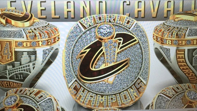Cavs' Jefferson leaks 1st look at championship ring