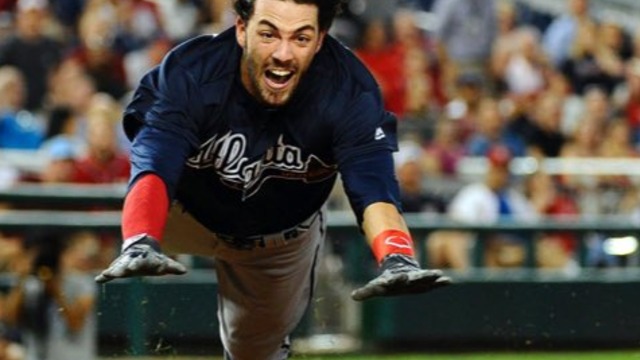 Watch: Swanson hits inside-the-park HR for 1st big-league blast