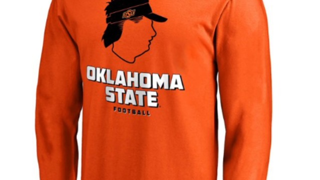Oklahoma State sells shirts featuring Mike Gundy's mullet