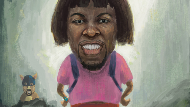 Artist depicts Draymond as cartoon characters