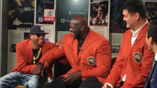 Shaq, Yao Ming, Iverson mock one another's most embarrassing moments