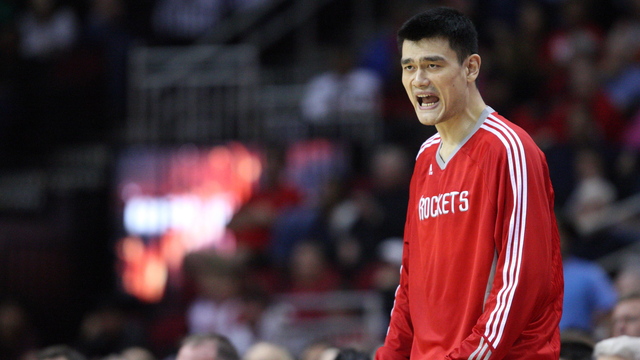 Yao: 'I'm a Texan, and a Houston Rocket for life'