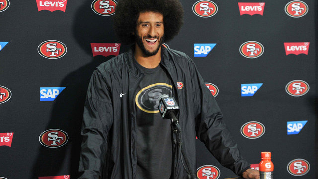 Durant throws support behind Kaepernick