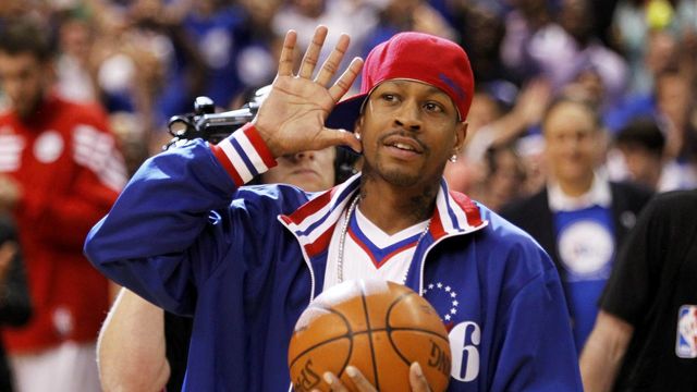 Watch: Philly fans serenade Iverson with MVP chants during HOF speech