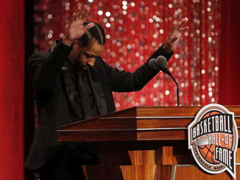 Highlights of Allen Iverson's epic Hall of Fame speech