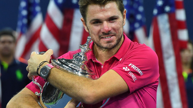 Wawrinka overcomes Djokovic in 4 sets to win US Open