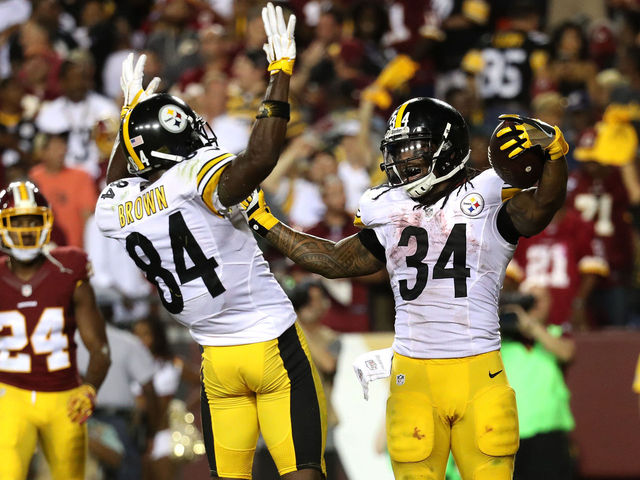 Brown, Williams power Steelers over Redskins in MNF opener | theScore