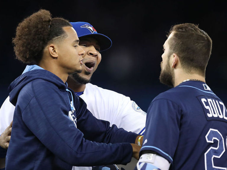 Benches clear following Blue JaysRays game