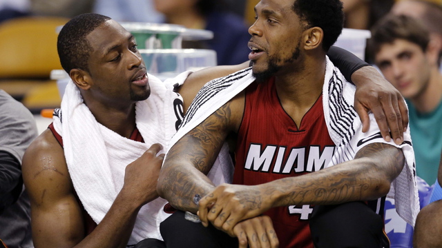 Haslem: Wade and I are ready to be successful leaders of different teams