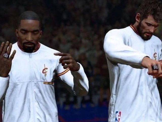 Cavs' Smith, Love show off championship rings in 2K17 trailer