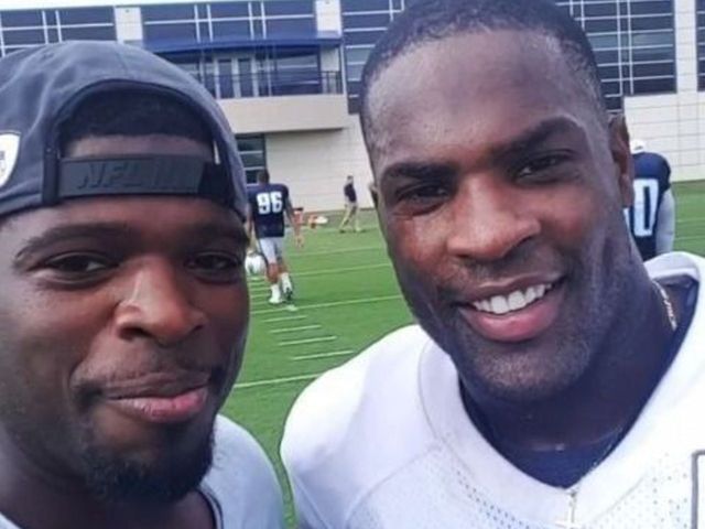 P.K. Subban, DeMarco Murray hang at Titans practice