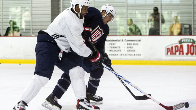 USA's Byfuglien, Palmieri scratched vs. Europe