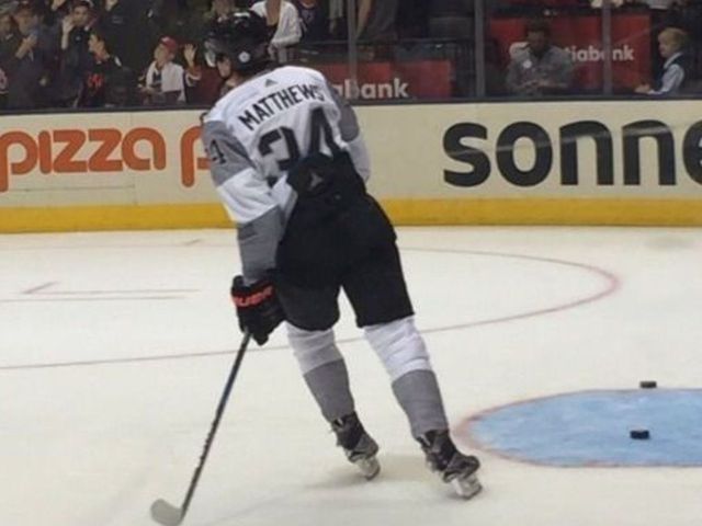 Watch: Auston Matthews shows off sublime hands during World Cup warmup