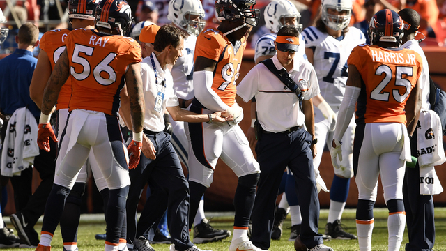 Broncos' Ware fractures forearm, may require surgery