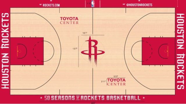 Report: Rockets to reveal new court design for 50th anniver…
