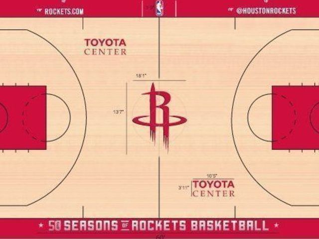 Report: Rockets to reveal new court design for 50th anniversary