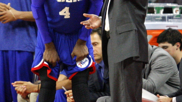 76ers' Brown says Noel out of rotation for foreseeable future