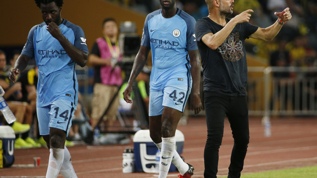 Guardiola: Toure will not play for City unless he apologises on agent's behalf