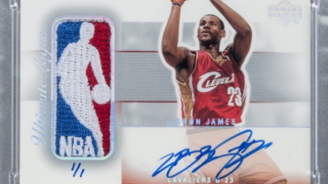 LeBron rookie card sells for $318.5K