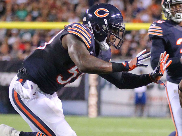 Referee 'didn't see enough' to eject Trevathan for helmet-to-helmet hit