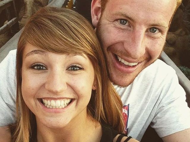 Carson Wentz's girlfriend caught him sneakily watching game film during date