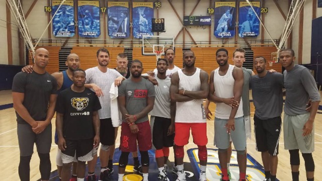 LeBron gives shoutout to J.R. Smith after Cavs workout