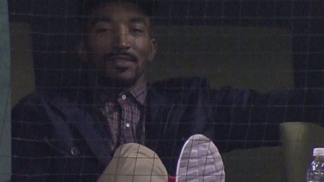 J.R. Smith takes in Indians game