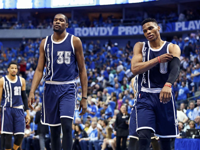 Westbrook says he still hasn't spoken to Durant