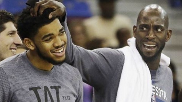 Timberwolves' Towns has message for Garnett: 'I'll take it from here'
