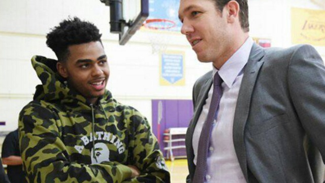 D'Angelo Russell: I 'always' played as Luke Walton in NBA 2K