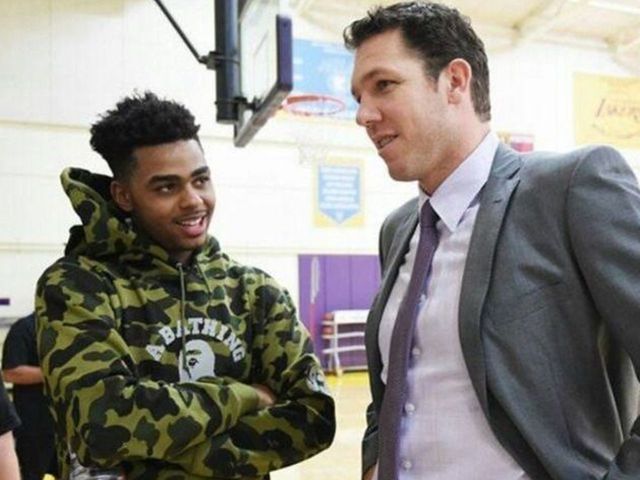 D'Angelo Russell: I 'always' played as Luke Walton in NBA 2K