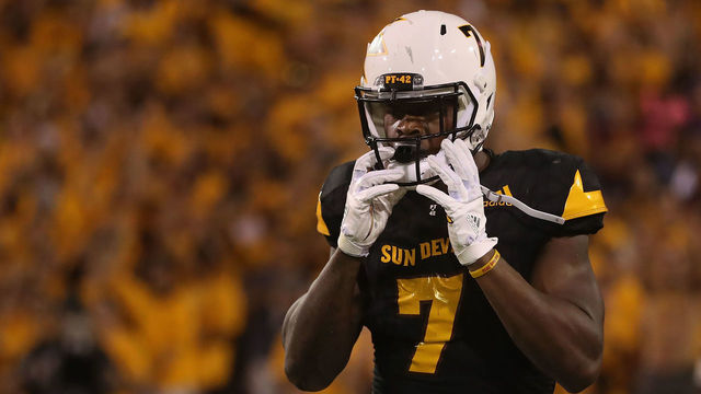 Dolphins add to RB competition with Kalen Ballage