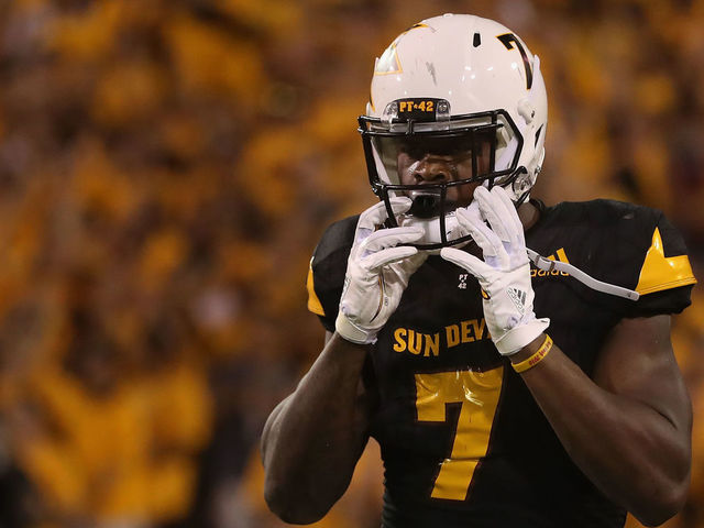 Arizona State's Ballage returns after suffering apparent knee injury