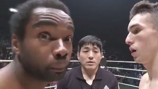 'Krazy Horse' caps off 7-second KO with epic celebration