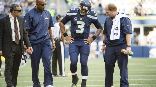 Wilson says Week 3 knee injury should have kept him out 4 weeks