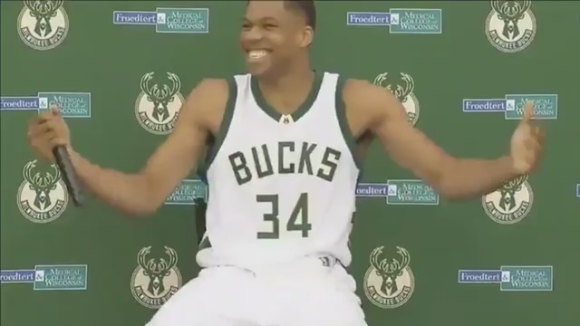 Giannis' joke falls flat at presser