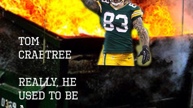 Fans honor ex-NFLer Tom Crabtree's forgettable career via Photoshop