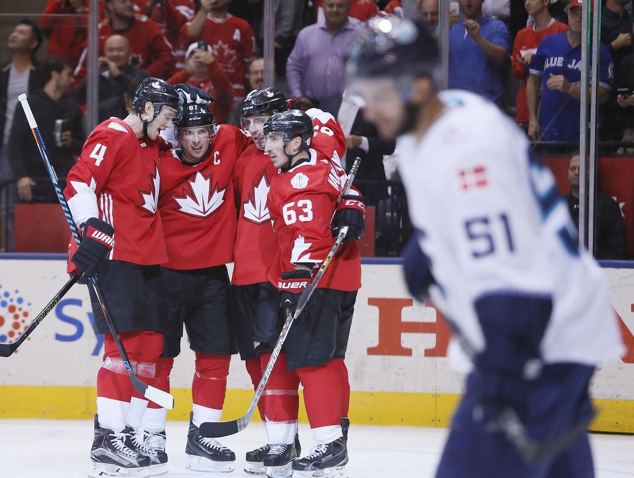 Canada wins Game 1 of World Cup final despite listless effort against ...