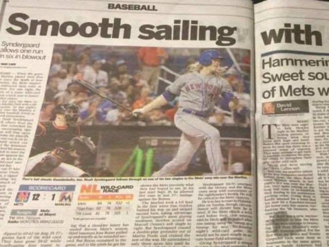 New York paper runs insensitive headline after Mets beat Marlins