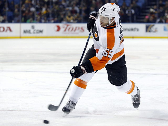Flyers' Schultz to miss up to a week with lower-body injury