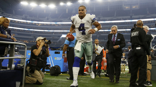 Prescott snubbing late-night TV spot to spend bye week with granny
