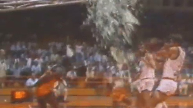 Michael Jordan once shattered a backboard in Italy