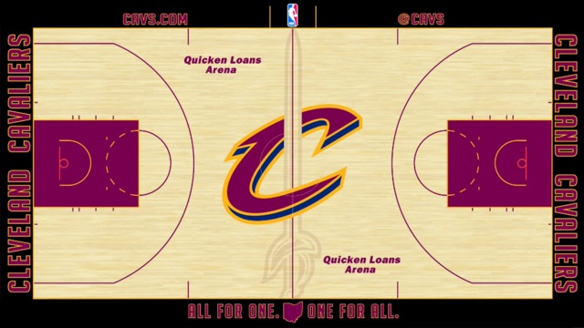 Cavaliers unveil new court design for 2016-17 season