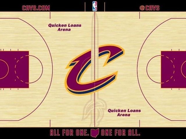 Cavaliers unveil new court design for 2016-17 season